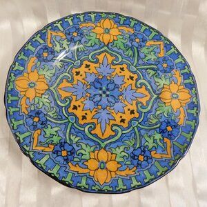 Royal Doulton Colorful Dinner Plate in Unknown Pattern # 26726